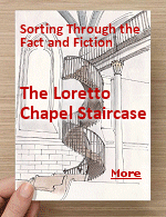 Around 1880, the nuns prayed to St. Joseph - the patron saint of carpenters - to help with a solution for their chapel stairs. A visitor arrived at their door with his mule and some tools. When completed, the stairs had no central column or support beams, all the weight is self-supported at the base. The mysterious craftsman did not use nails or glue, only wooden pegs, and disappeared without being paid. Was this story true?